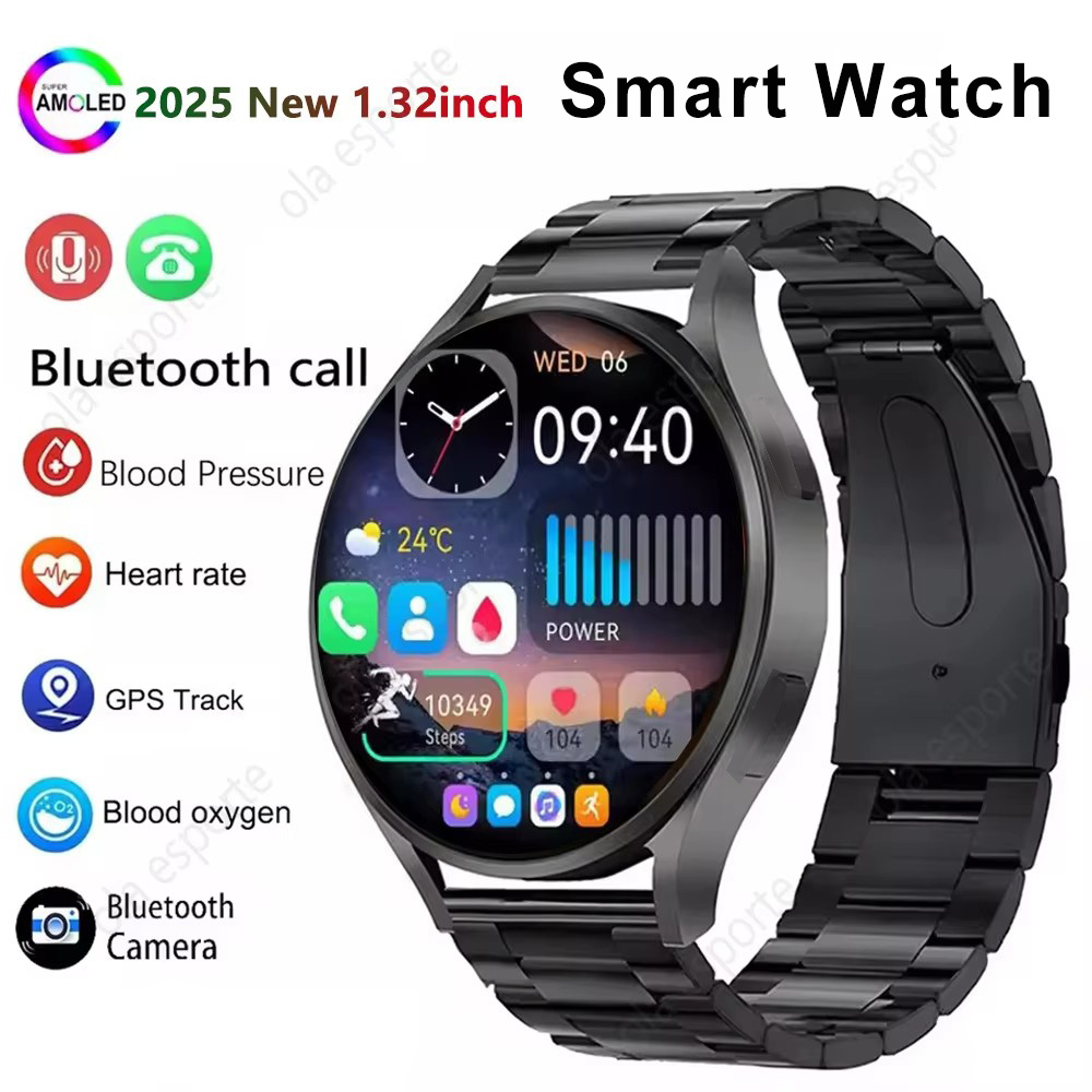 Phase Esports & Gaming Festival - 新型スマートウォッチ 1.32インチHD AMOLEDスクリーン Bluetooth通話 健康管理 アラームクロック