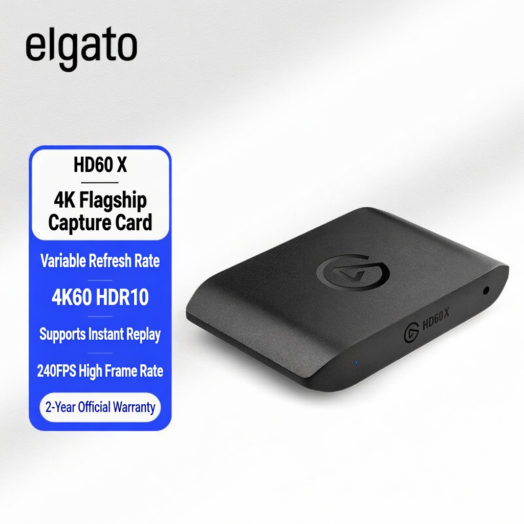 Elgato Stream Deck - Elgato HD60 X 4K60 HDR10 ビデオキャプチャカード