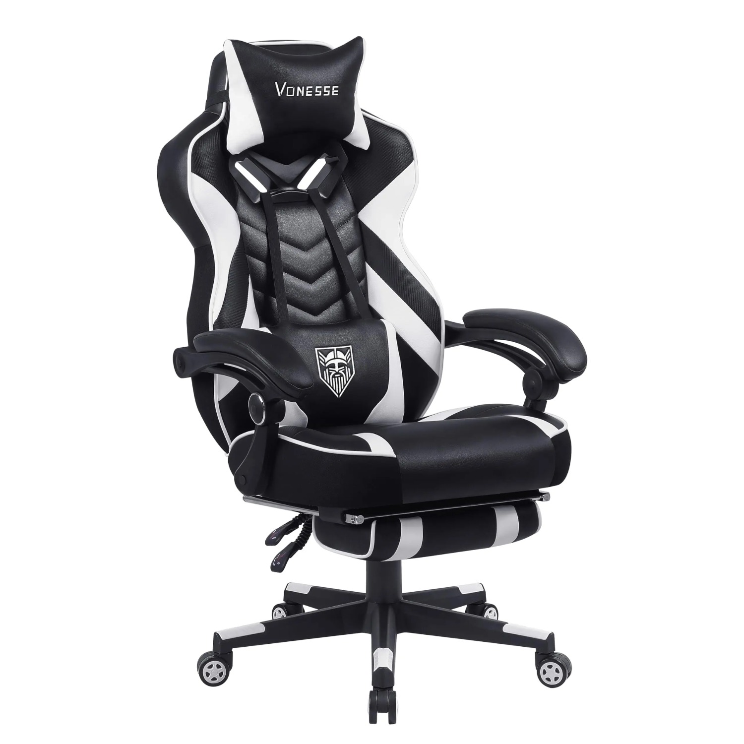 ゲーミングチェア、フットレストとマッサージ機能付き大型ゲーミ - Gaming & Esports District のレビューと価格