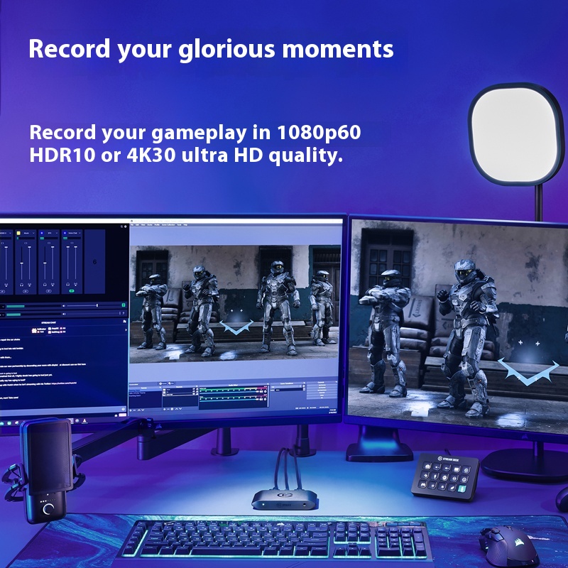 Elgato HD60 X 4K60 HDR10 ビデオキャ - Elgato Stream Deck のレビューと価格