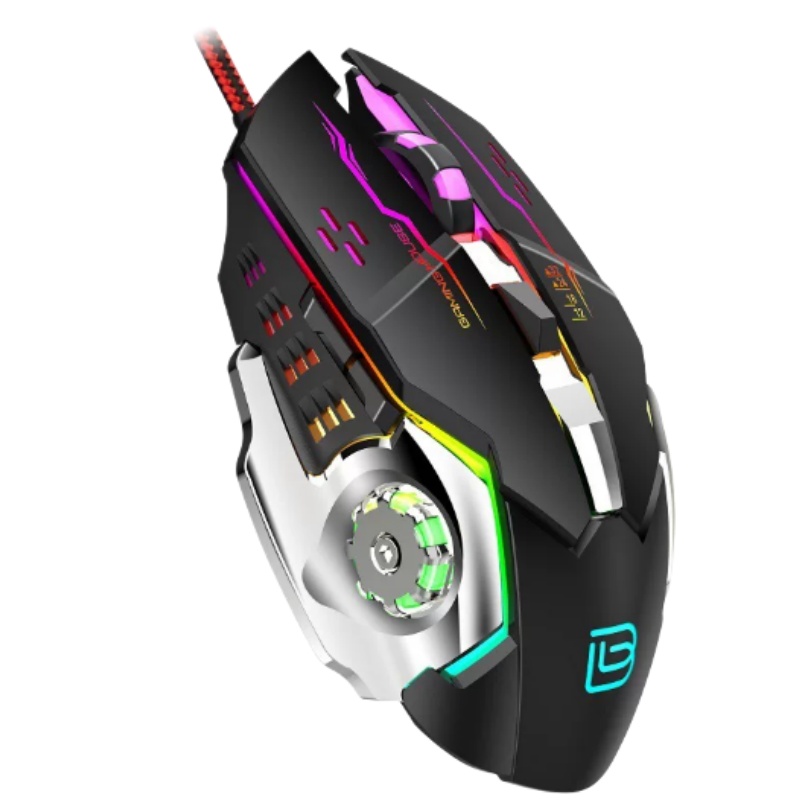 BAJEAL G8 有線USBゲーミングマウス、6Dマクロプ - Esports Gaming Free Fire のレビューと価格