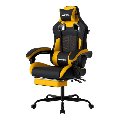 マッサージ機能付きゲーミングチェア、人間工学に基づいたPCゲ - Gaming & Esports District のレビューと価格