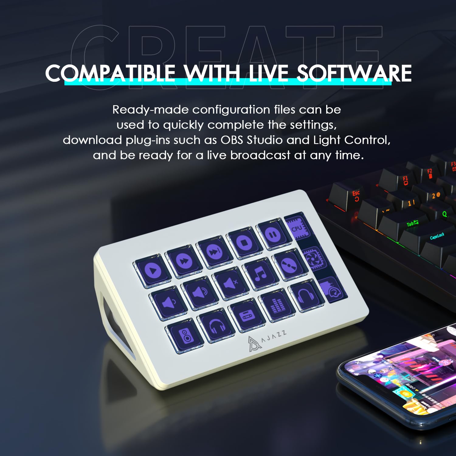 Atten shark x ajazz akp153ストリー - Elgato Stream Deck のレビューと価格