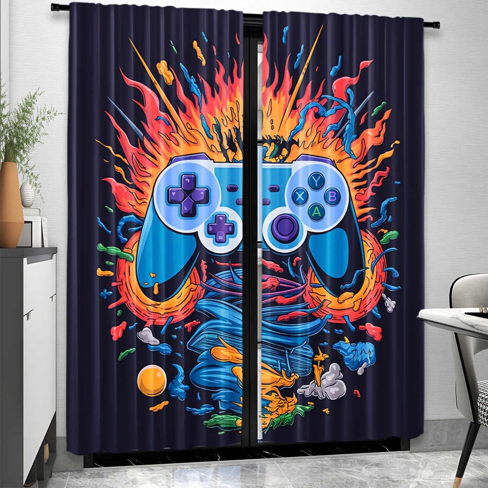 ゲーミングコントローラーカーテン、ネオンジョイスティック＆爆 - Esports Gaming Youtube のレビューと価格