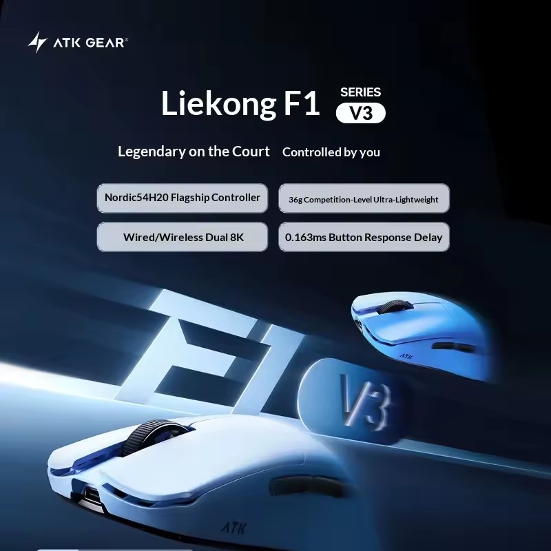 ATK F1 V2/V3 トライモードワイヤレスマウス PA - Gaming Esports Esports のレビューと価格