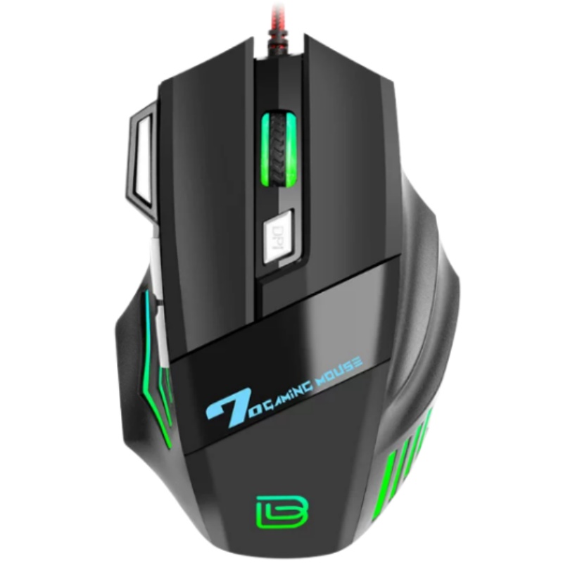 BAJEAL G5 ゲーミングマウス バックライト付き 7D - Esports Gaming Free Fire のレビューと価格