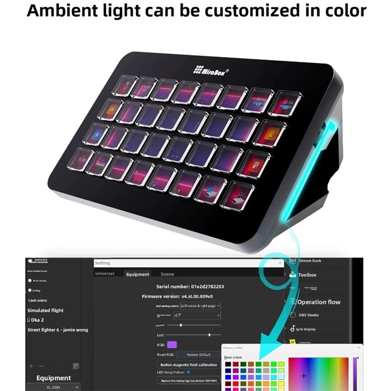 Mirabox XLビジュアルコンソールゲームアクセサリー、 - Elgato Stream Deck のレビューと価格